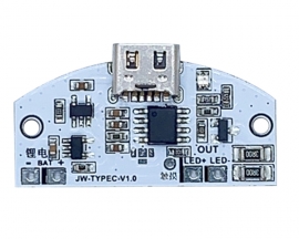 USB Touch Table Lamp Dimmer LED Driver 0-100% Stepless Dimmer Module Charging Protection Circuit